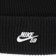Nike SB Terra Fisherman Beanie - black - front detail