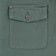 Former Anderson Cage Jacket - washed green - front detail