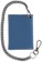 Loosey Embossed Blue Bi-Fold Chain Wallet - navy - reverse