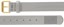 Loosey Croc Skin Belt - silver - detail