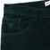 Polar Skate Co. '93! Corduroy Pants - dark emerald - front detail