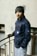 686 Forest Bailey Dojo Jacket - blue airbrush - lifestyle 1