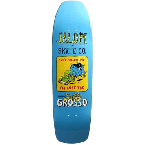 Anti-Hero Grosso Jalopi 9.25 Double Driller Skateboard Deck