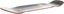 Creature The Heshcutioner 9.0 Wheel Wells Skateboard Deck - angle