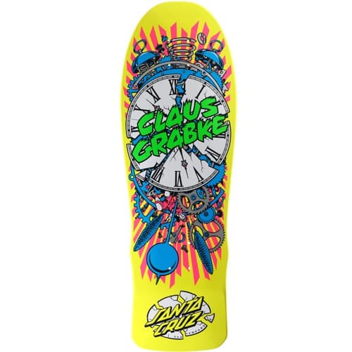 Santa Cruz Grabke Exploding Clock 10.04 LTD Reissue Skateboard