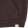 Chocolate Work Label Premium Hoodie - chocolate - detail