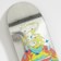 Santa Cruz Wooten Cyber 8.5 VX Skateboard Deck - blue - alternate