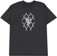 Real Outsider T-Shirt - garment dye black