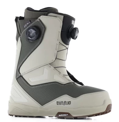 Thirtytwo TM-2 Double Boa Snowboard Boots 2025 - (phil hansen) warm grey/olive