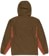 Volcom Wavern Jacket - dark earth - reverse