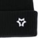 Method Star Beanie - black - front detail