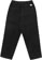 Tactics Buffet Pleated Corduroy Pants - black - reverse