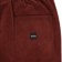 Tactics Corduroy Wave Pants - oxblood - reverse detail