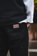 Tactics Double Knee Jeans - raw black selvedge - Lifestyle 1