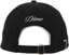 Dime Classic Lo Pro Strapback Hat - black/purple - reverse