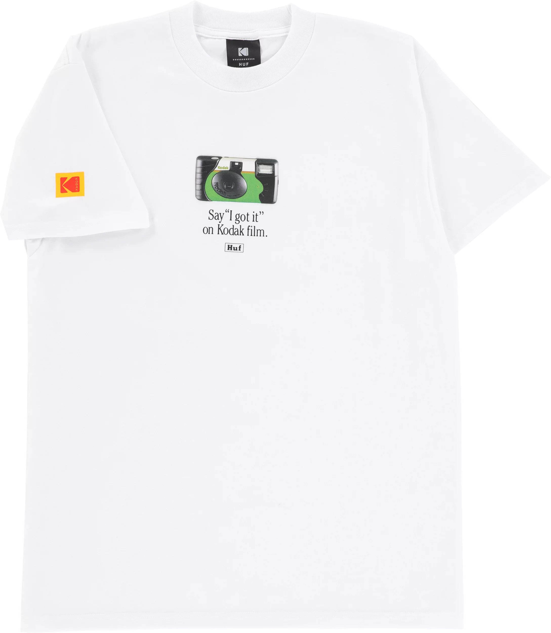 HUF Kodak Power Flash T-Shirt - white | Tactics