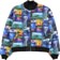 HUF Kodak Collage Bomber Jacket - black - inside