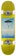 Tactics Greetings 2: The Arrival 7.25 Complete Skateboard - yellow