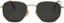I-Sea Penn Polarized Sunglasses - gold/green polarized lens - front