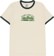 Real Fort Miley Ringer T-Shirt - natural/forest green-green