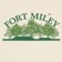 Real Fort Miley Ringer T-Shirt - natural/forest green-green - front detail