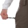 L1 Americana Pants - brown stone - side detail 2