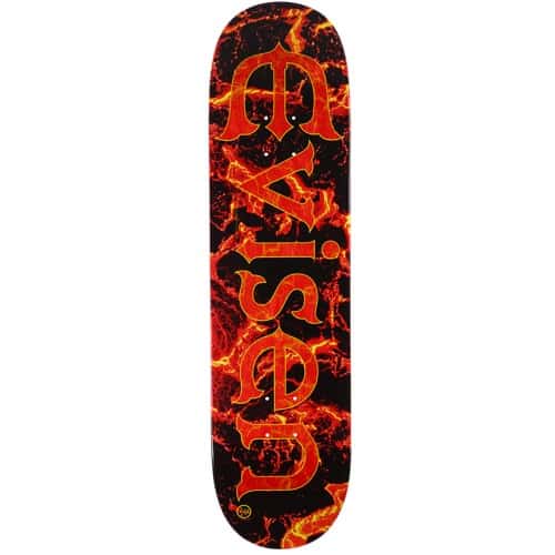 散財のすゝめ 希少 Evisen skateboards FIRE Evisen Evi-Logo 8.38 Skateboard Deck - magma | Tactics
