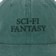 Sci-Fi Fantasy Washed Logo Snapback Hat - green - front detail