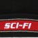 Sci-Fi Fantasy Stripe Fold Logo Beanie - black - front detail