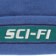 Sci-Fi Fantasy Stripe Fold Logo Beanie - blue - front detail