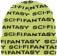 Sci-Fi Fantasy Repeat Logo Beanie - green - reverse