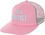 Sci-Fi Fantasy Biker Logo Trucker Hat - pink