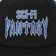 Sci-Fi Fantasy Biker Logo Trucker Hat - black - front detail
