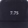 Jenkem 7.75 Strapback Hat - navy - front detail