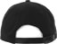 Jenkem Front Blunt Strapback Hat - black - reverse