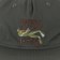 Passport Frog Lure Ripstop Workers Snapback Hat - moss - front detail