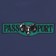 Passport Ram Crew Sweatshirt - navy - front detail