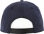 Frog Plaid G Snapback Hat - navy - reverse