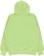 Sci-Fi Fantasy Biker Hoodie - lime - reverse