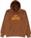 Sci-Fi Fantasy Biker Hoodie - brown