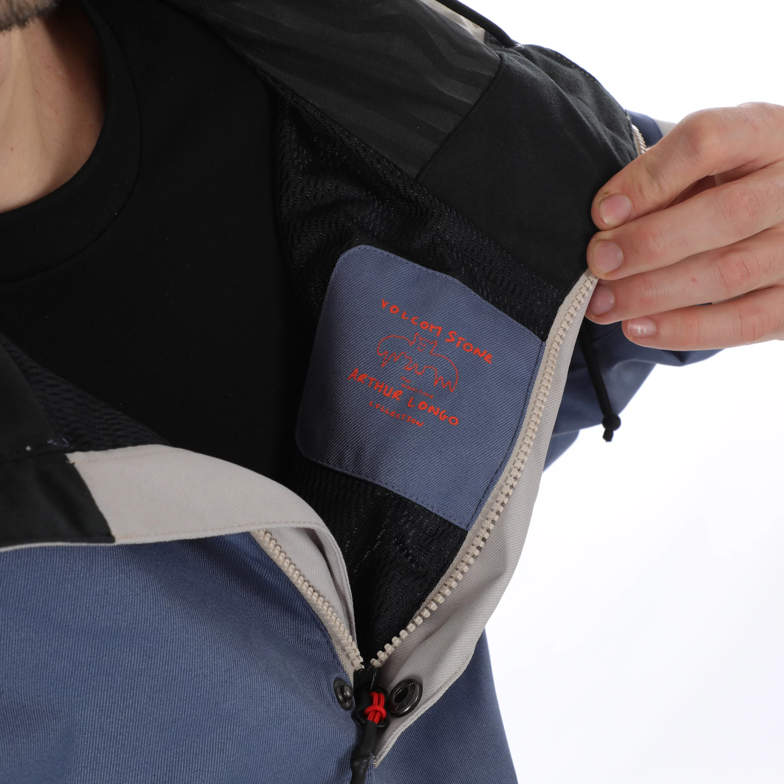 Volcom Longo 20k Pullover Jacket - indigo | Tactics
