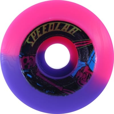 Speedlab Cruiser Skateboard Wheels - purple/pink split (90a) - view large