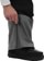 Thirtytwo Blahzay Cargo Pants - charcoal - cuff 2