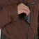 Patagonia Powder Town Jacket - molasses brown - front detail 2