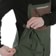 Patagonia Powder Town Bibs Pants - pine needle green - side detail 2