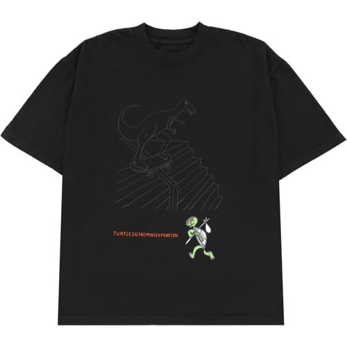 Turtle Island Mind Expansion Back Board T-Shirt - black | Tactics