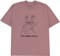 Turtle Island Mind Expansion LSD World Peace T-Shirt - mauve