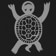 Turtle Island Mind Expansion Shell T-Shirt - black - front detail