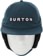 Burton Lunchlap Earflap Fleece Hat - deep emerald - front