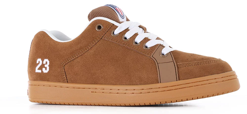 Etnies Sal 23 Skate Shoes - brown/gum | Tactics display picture 2